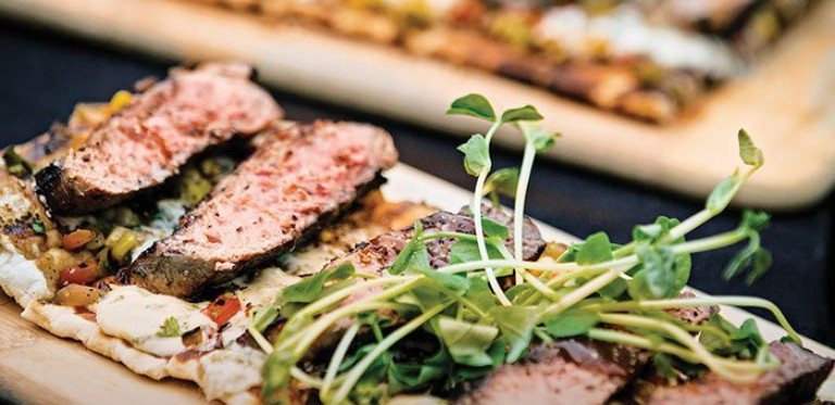 BBQ Steak Pizza